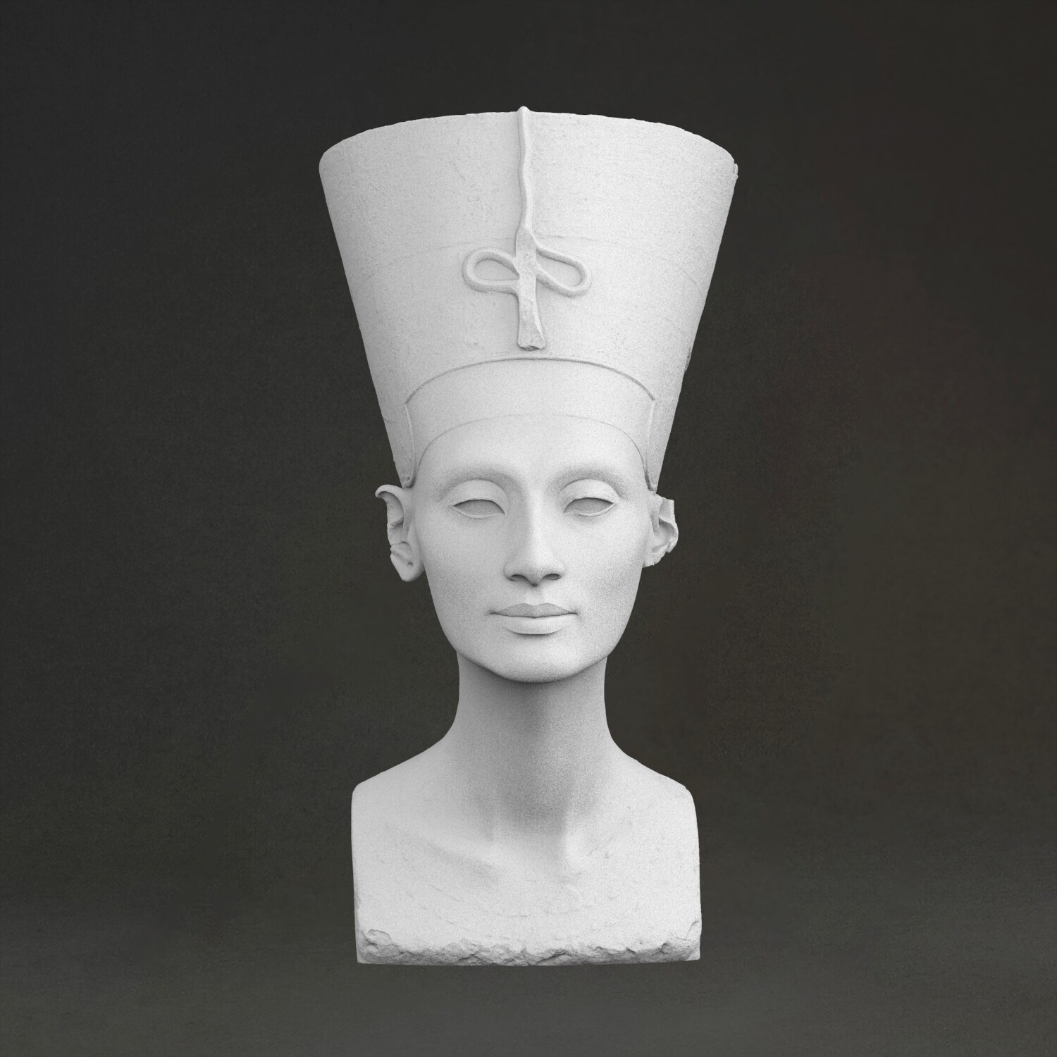 3D Printing Resin - Rzeźba Królowej Nefertity z Egiptu, drukowana