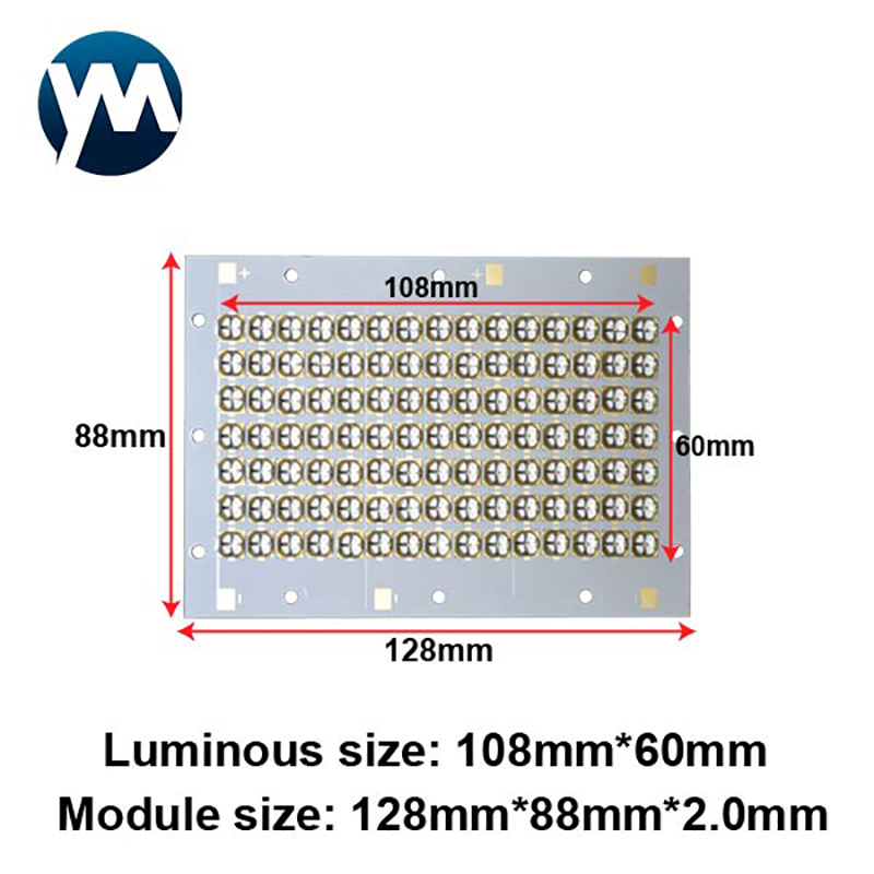 Glue For 3D Printing - Moduł UV LED 1000W-1200W lampa utwardzająca