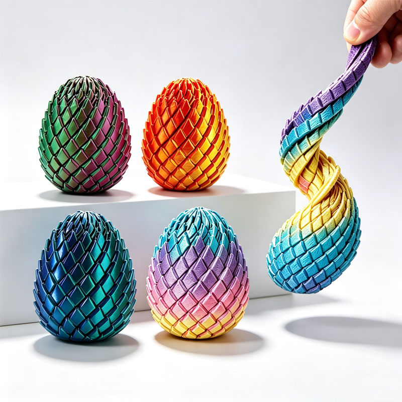 3D Printing Household Items - Drukowane 3D Jajo Smoka – Zabawka