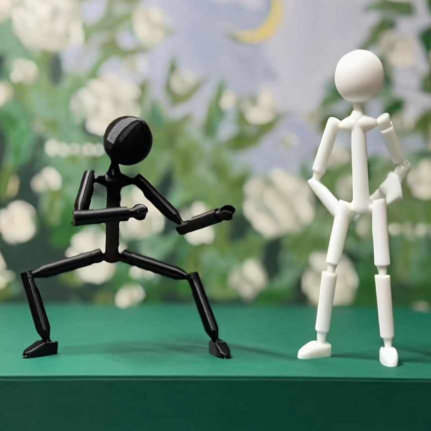 3D Printing Robot - Figurka szkicowa z przegubami, drukowana w