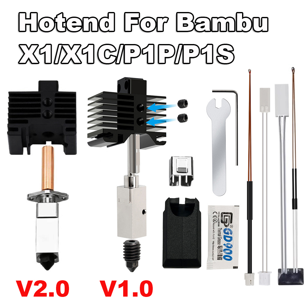 3D Printing X1 Carbon - Ulepszona drukarka 3D Hotend do Bambu