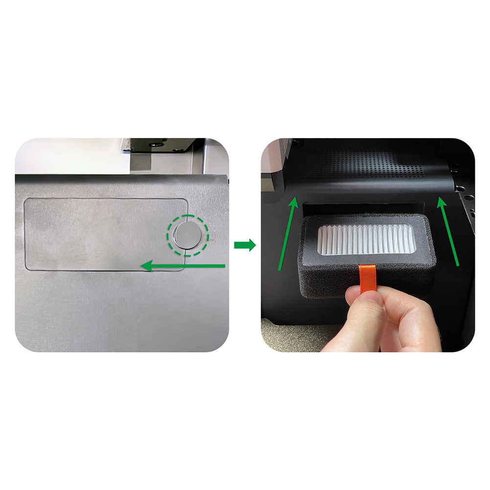 3D Printing X1 Carbon - Zestaw dwuwarstwowych filtrów powietrza z węglem