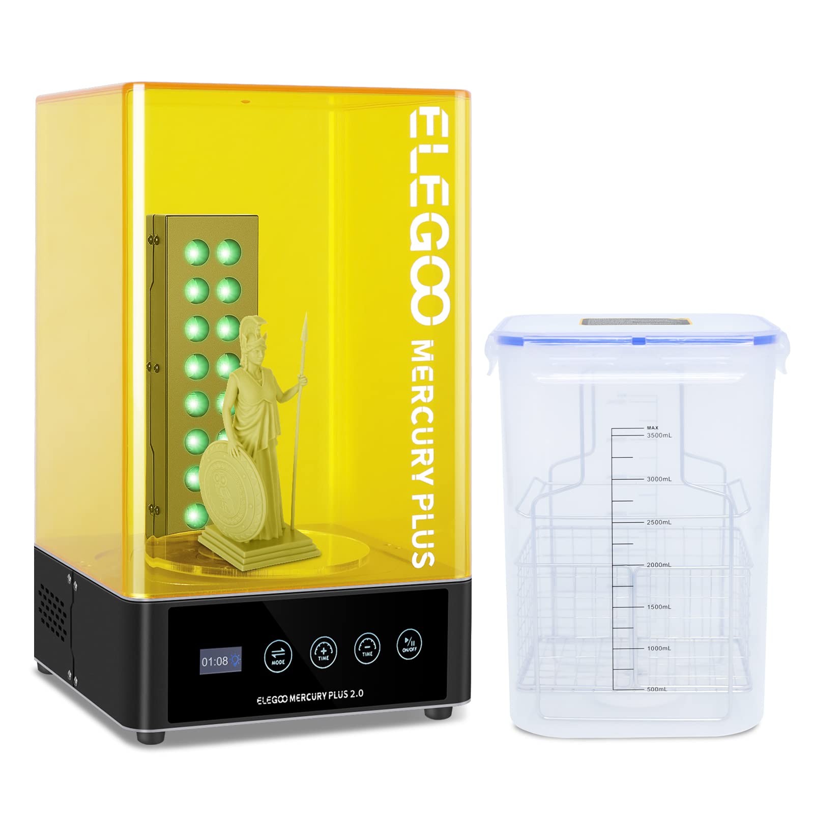 3D Printing Resin - ELEGOO Plus 2.0 Stacja do mycia