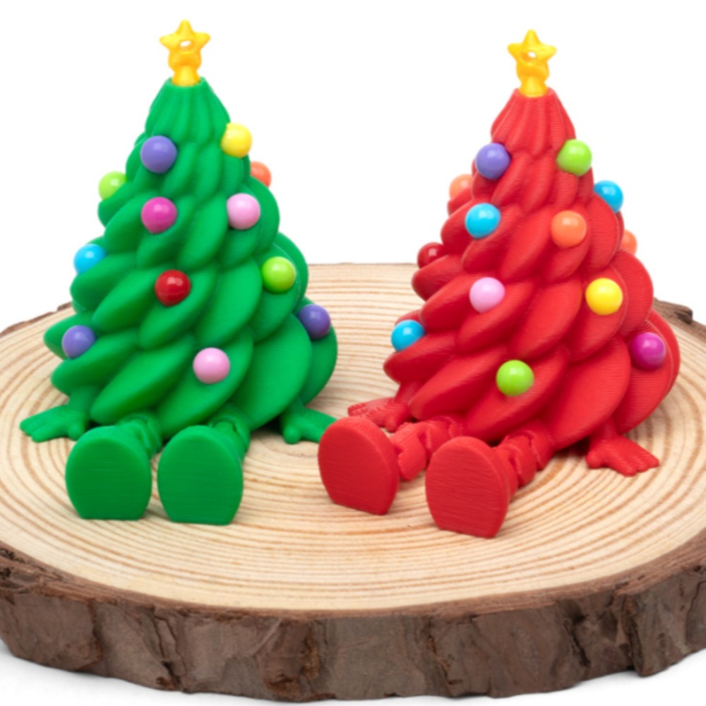 3D Printing Household Items - Figurki choinkowe drukowane 3D, ruchome, z