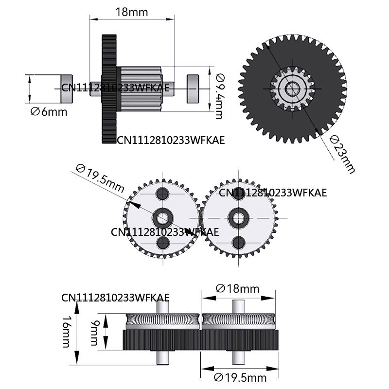 Części do drukarki 3D do zesta – 3D Printer Extruder recenzja i cena