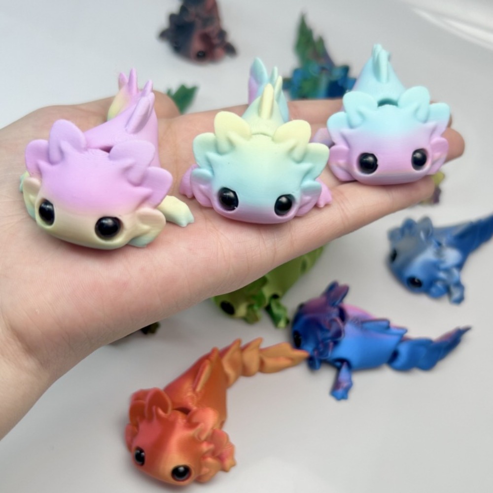 Figurki salamanderów drukowane – 3D Printing Household Items recenzja i cena