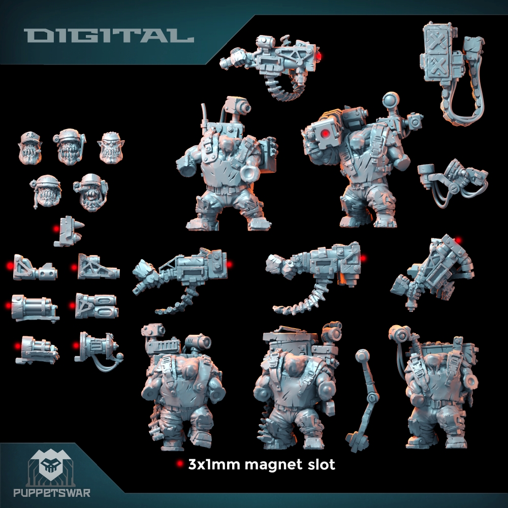 Orc Ultimate Badasses Squad, f – 3D Printing Resin recenzja i cena