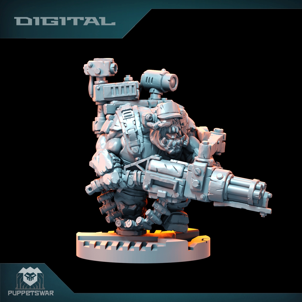 Orc Ultimate Badasses Squad, f – 3D Printing Resin recenzja i cena
