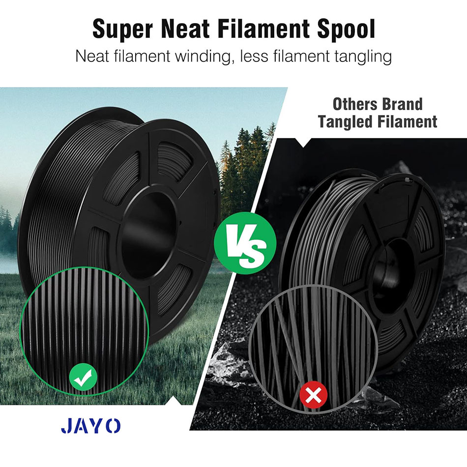 Filament JAYO 3D ASA 1.75mm 5  – Asa Filament Outdoor recenzja i cena