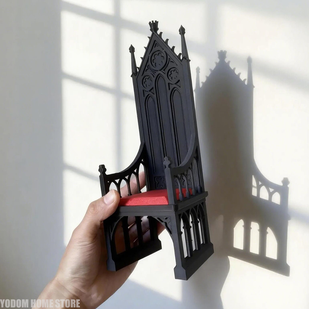 Krzesło w stylu gotyckim z nad – 3D Printing Household Items recenzja i cena