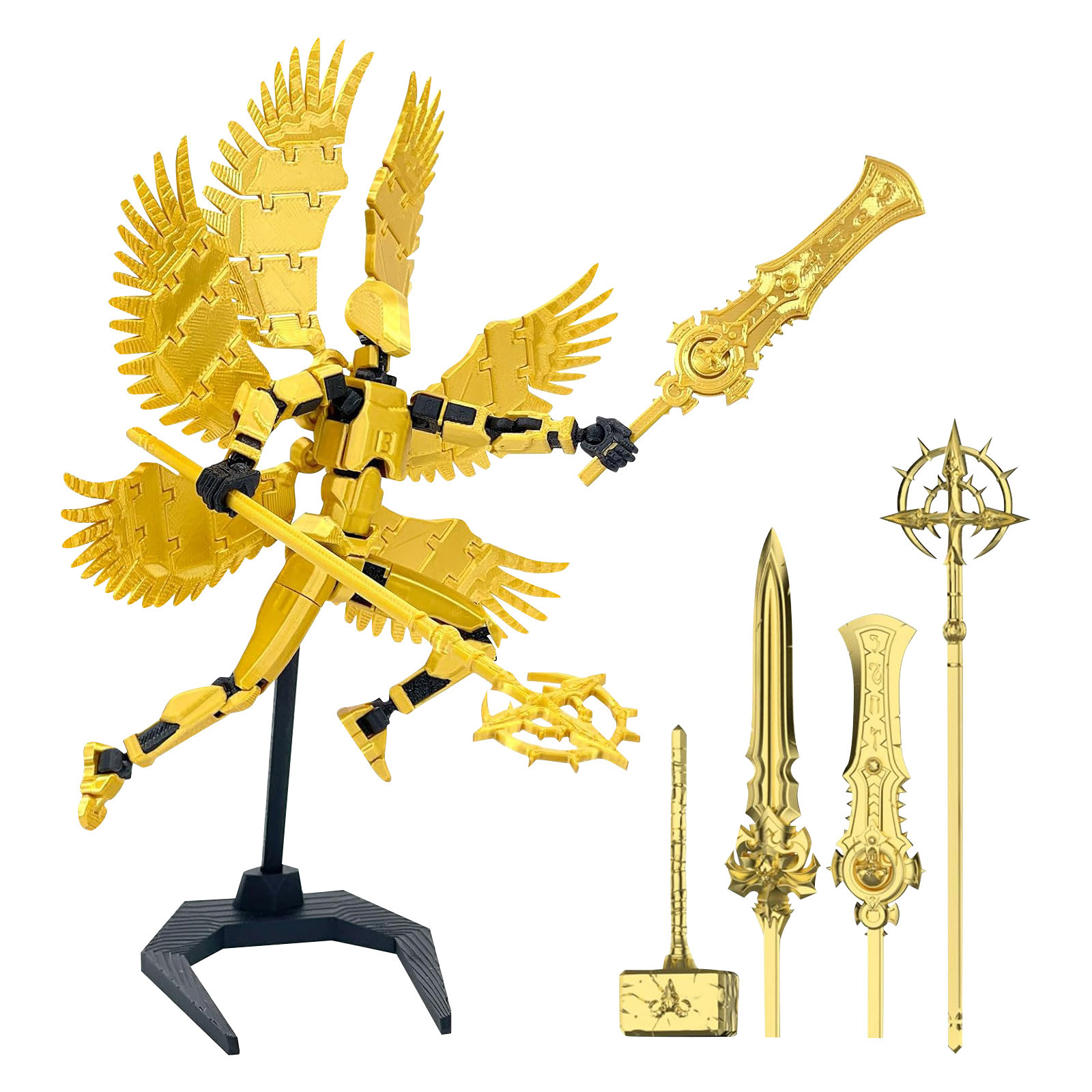 Titan 13 With Wings Figure Toy – 3D Printing Robot recenzja i cena