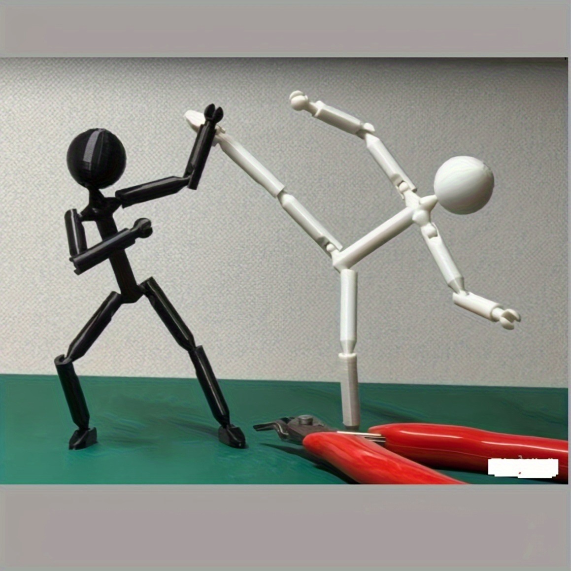 Figurka szkicowa z przegubami, – 3D Printing Robot recenzja i cena