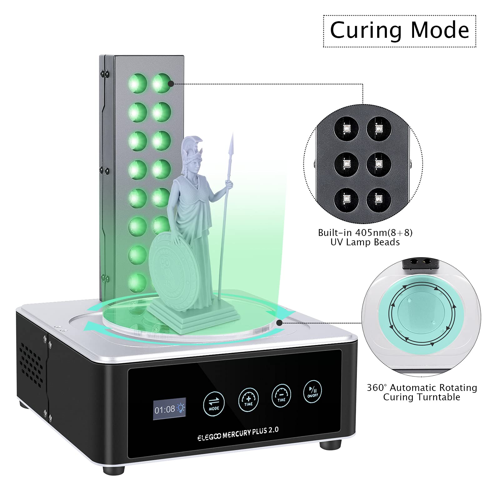 ELEGOO Plus 2.0 Stacja do myci – 3D Printing Resin recenzja i cena