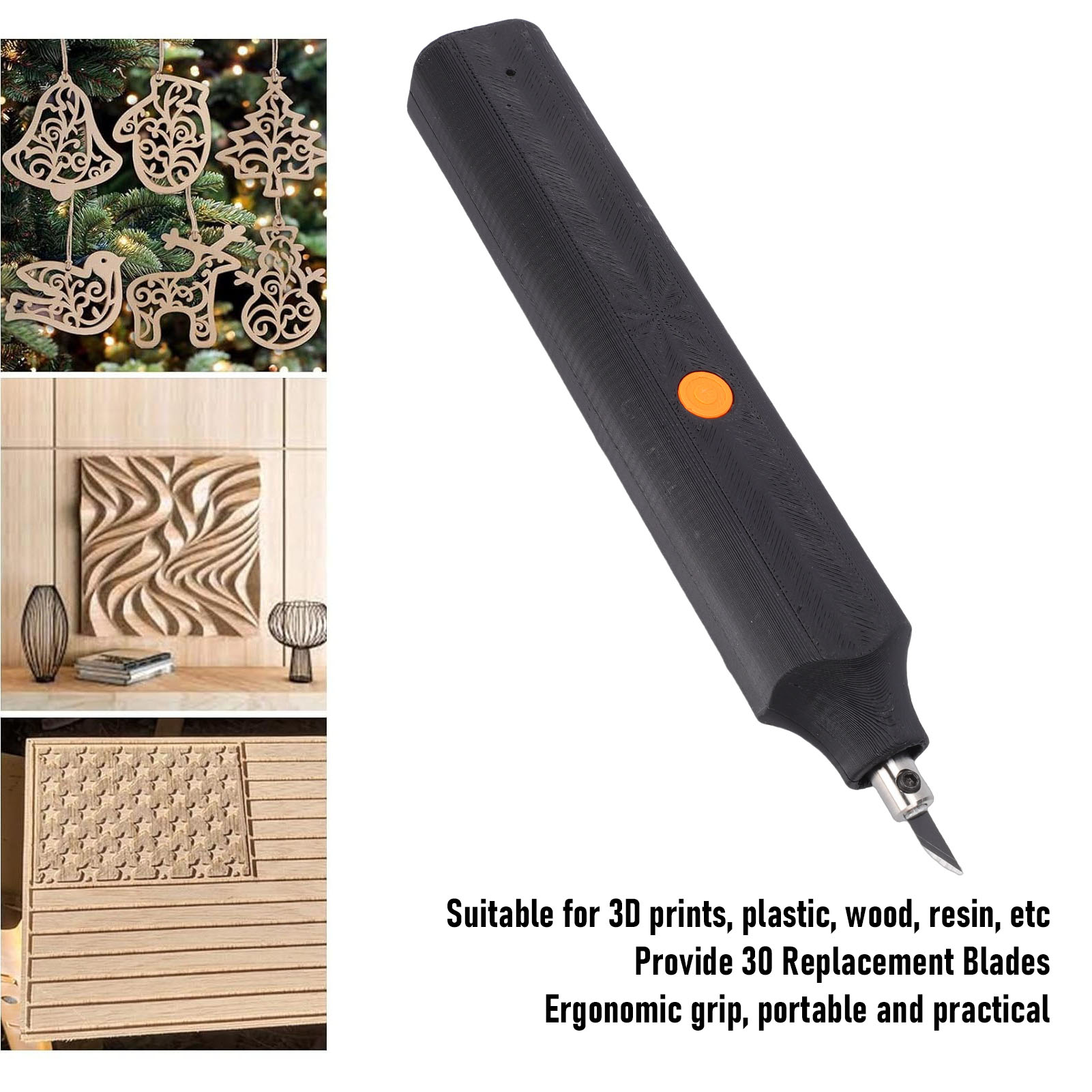 Ultrasoniczny nóż tnący 40 kHz – 3D Printing Resin recenzja i cena