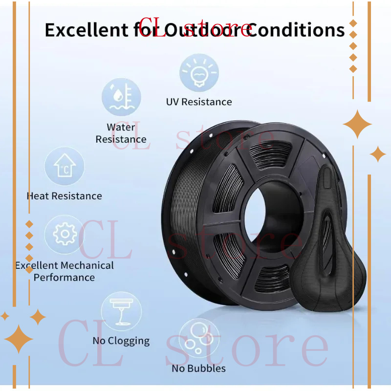 Filament ASA 1.75mm - Materiał – Asa Filament Outdoor recenzja i cena