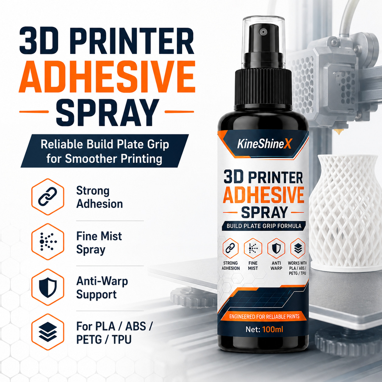 Spray klejący do drukarek 3D 1 – Glue For 3D Printing recenzja i cena