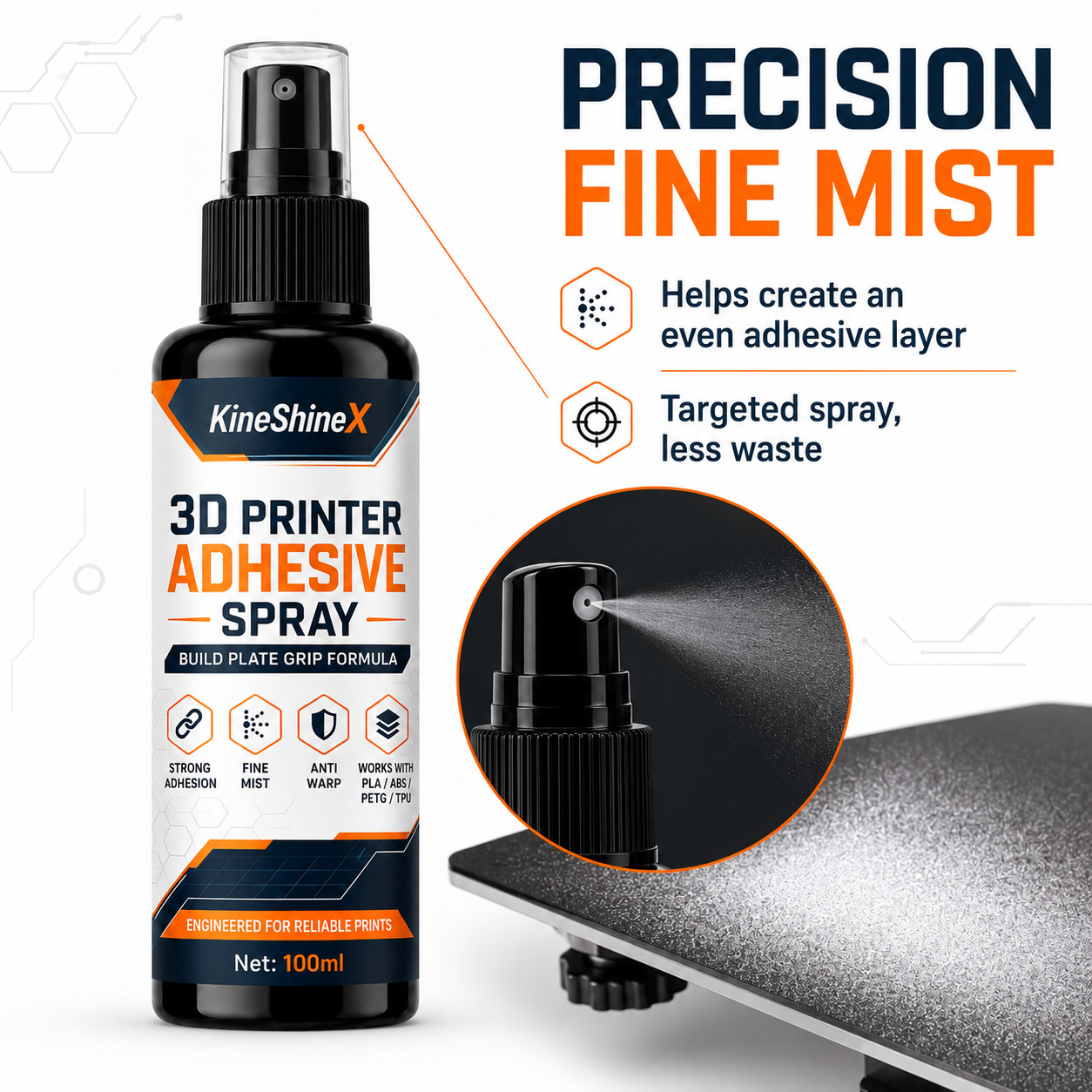 Spray klejący do drukarek 3D 1 – Glue For 3D Printing recenzja i cena