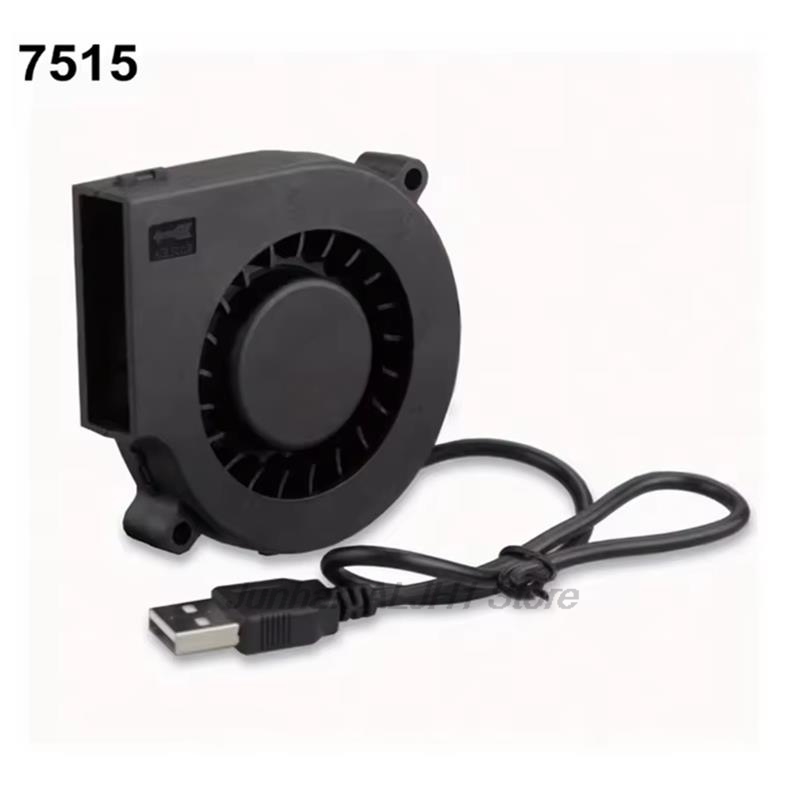 1/2/5 szt. 75mm Wentylator USB – 3D Printer Extruder recenzja i cena